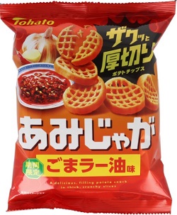 東ハト　あみじゃが　ごまラー油味
